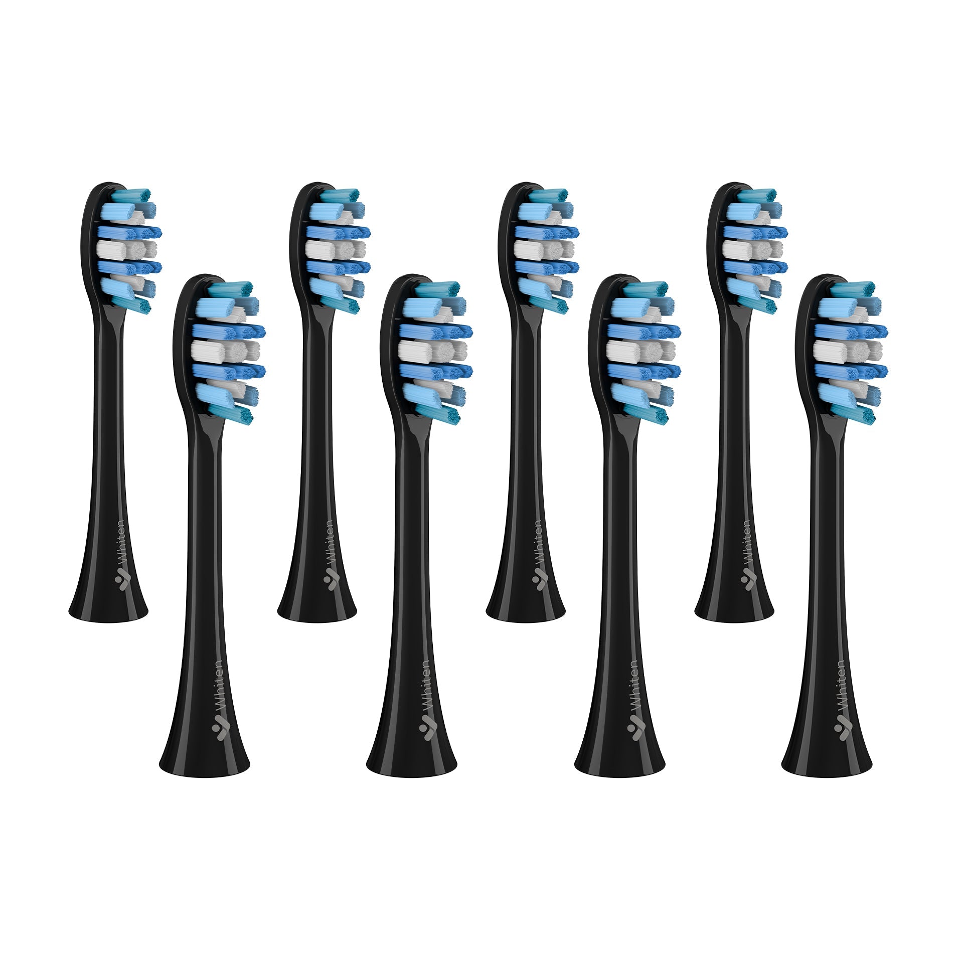 TrueLife SonicBrush Clean-series heads Whiten black 8 pack