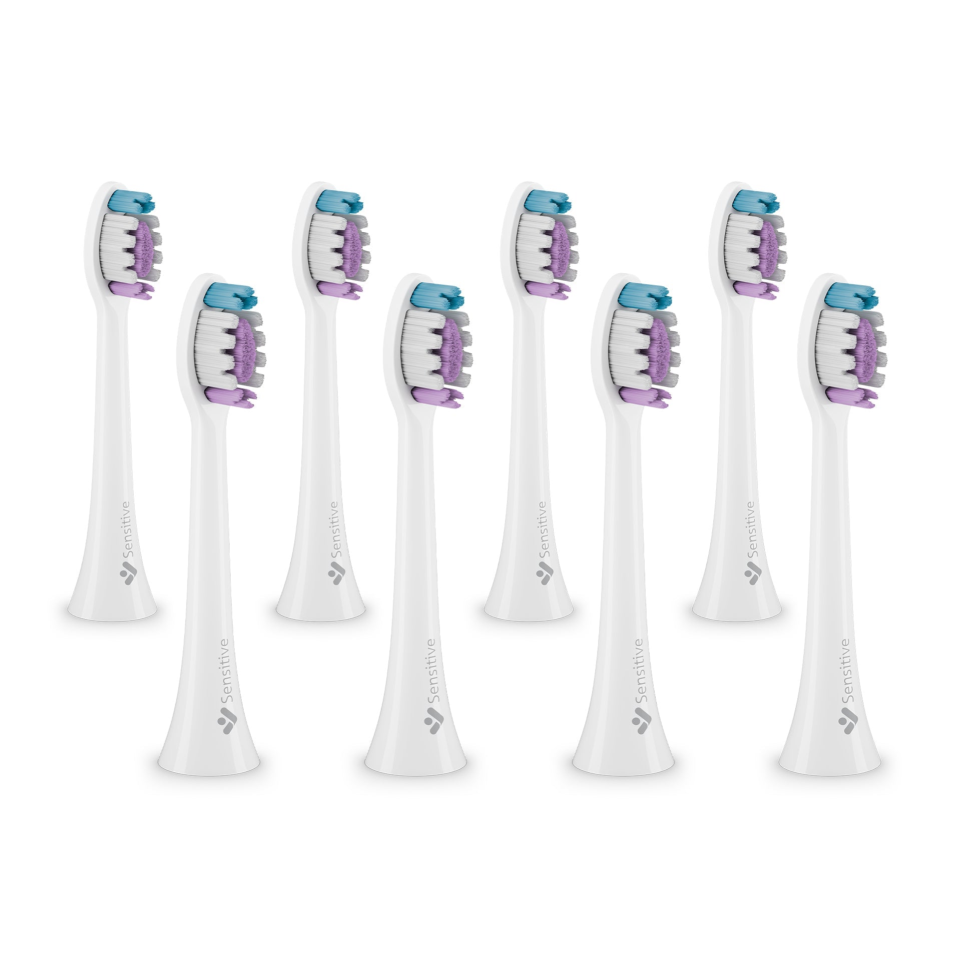 TrueLife SonicBrush Clean-series heads Sensitive white 8 pack
